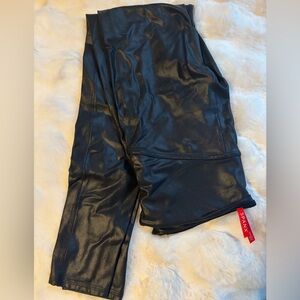 Spanx faux leather leggings